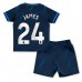 Tanie Strój piłkarski Chelsea Reece James #24 Koszulka Wyjazdowej dla dziecięce 2023-24 Krótkie Rękawy (+ szorty)